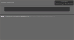 Desktop Screenshot of mitchell-fishing.com